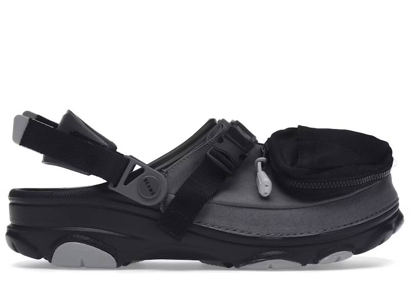 crocs bespoke classic all-terrain beams outdoor grey black – Crocs Sandals Collection for Comfort and Style
