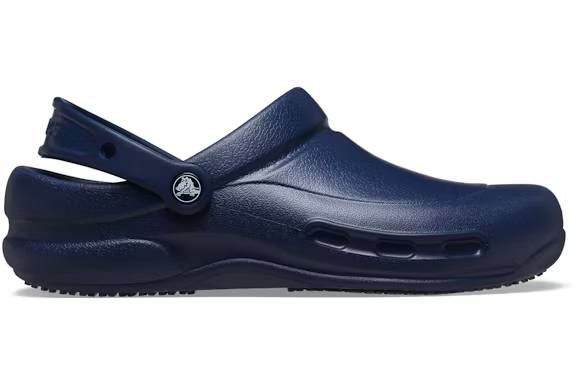 crocs bistro slip resistant work clog navy – Crocs Sandals Collection for Comfort and Style