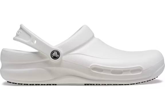 crocs bistro slip resistant work clog white – Crocs Sandals Collection for Comfort and Style