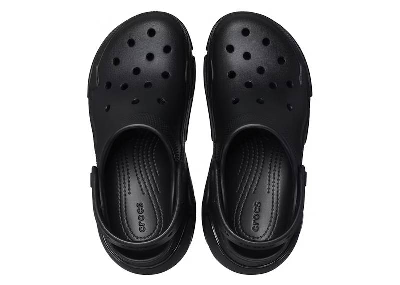 crocs bubble crush clog triple black – Crocs Sandals Collection for Comfort and Style