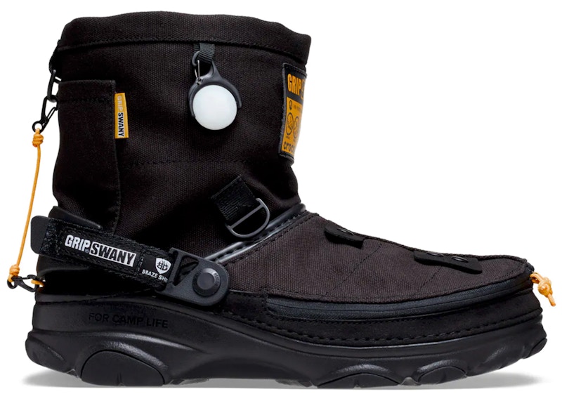 crocs classic all-terrain clog grip swany atmos black – Crocs Sandals Collection for Comfort and Style