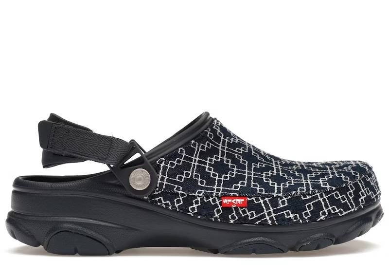 crocs classic all-terrain clog levi8217s sashiko dark wash – Crocs Sandals Collection for Comfort and Style