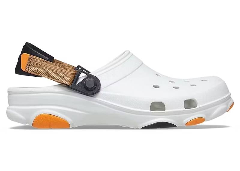 crocs classic all-terrain clog white orange – Crocs Sandals Collection for Comfort and Style