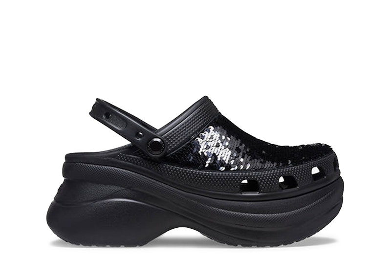 crocs classic bae clog sequin black – Crocs Sandals Collection for Comfort and Style