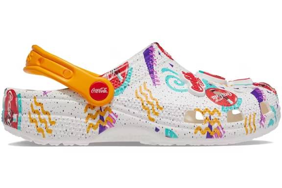 crocs classic clog 90s coca cola white – Crocs Sandals Collection for Comfort and Style