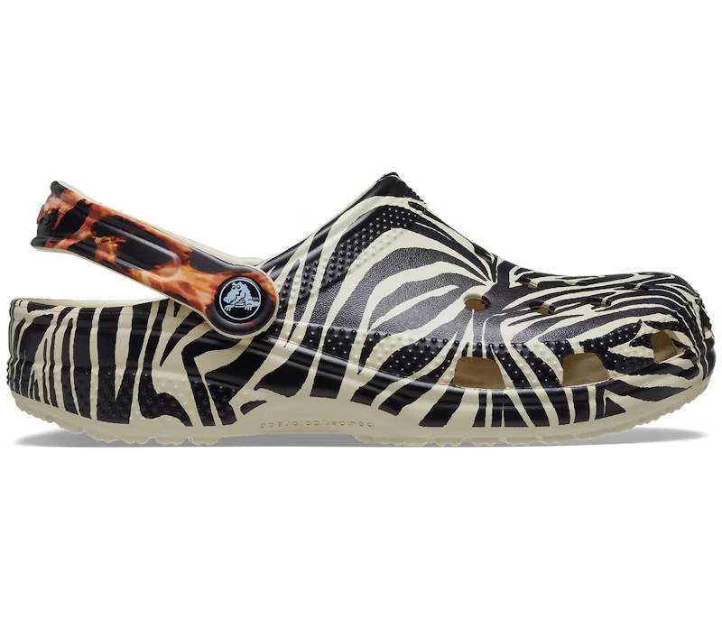 crocs classic clog animal remix zebra – Crocs Sandals Collection for Comfort and Style