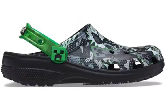 crocs classic clog minecraft black – Crocs Sandals Collection for Comfort and Style