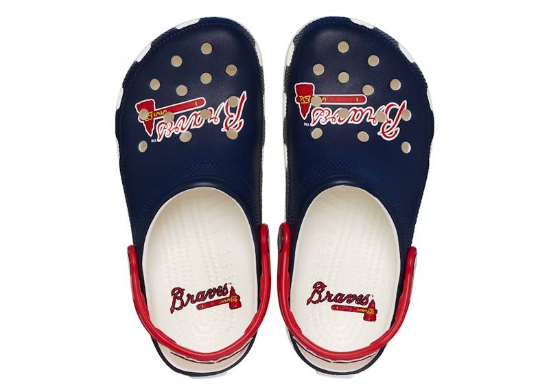 crocs classic clog mlb atlanta braves – Crocs Sandals Collection for Comfort and Style