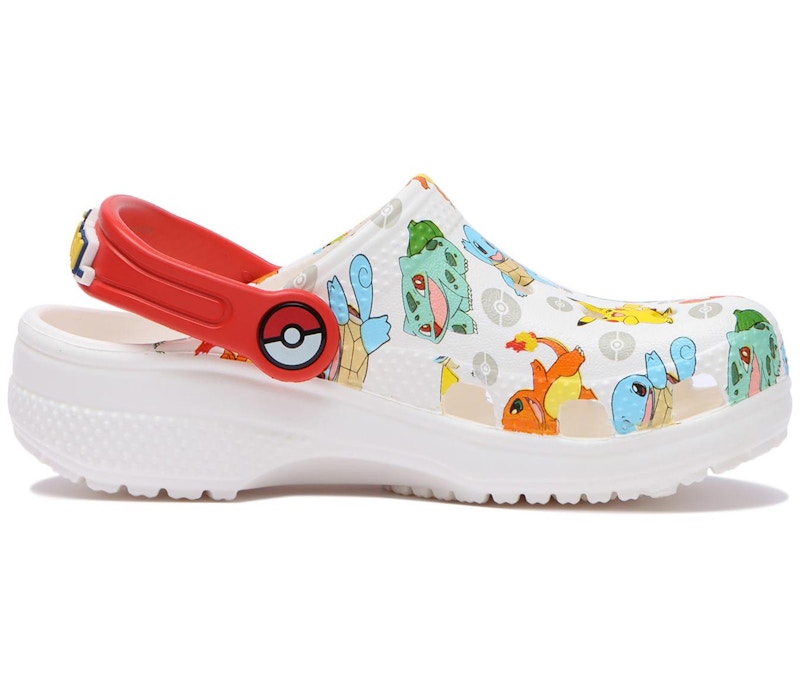 crocs classic clog pokemon white td – Crocs Sandals Collection for Comfort and Style
