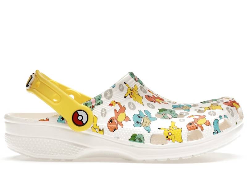 crocs classic clog pokémon white – Crocs Sandals Collection for Comfort and Style