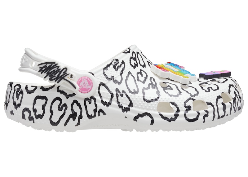crocs classic clog ron english party animals cheetah white womenx27s – Crocs Sandals Collection for Comfort and Style