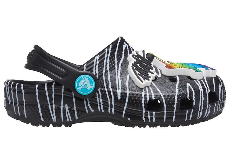 crocs classic clog ron english party animals zebra black td – Crocs Sandals Collection for Comfort and Style