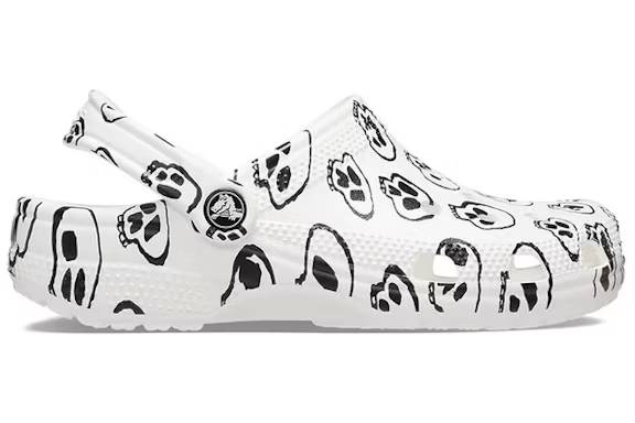 crocs classic clog skull print white – Crocs Sandals Collection for Comfort and Style