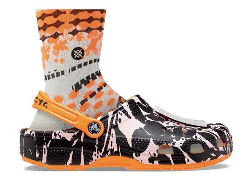 crocs classic clog stance b. thom floral quilt – Crocs Sandals Collection for Comfort and Style