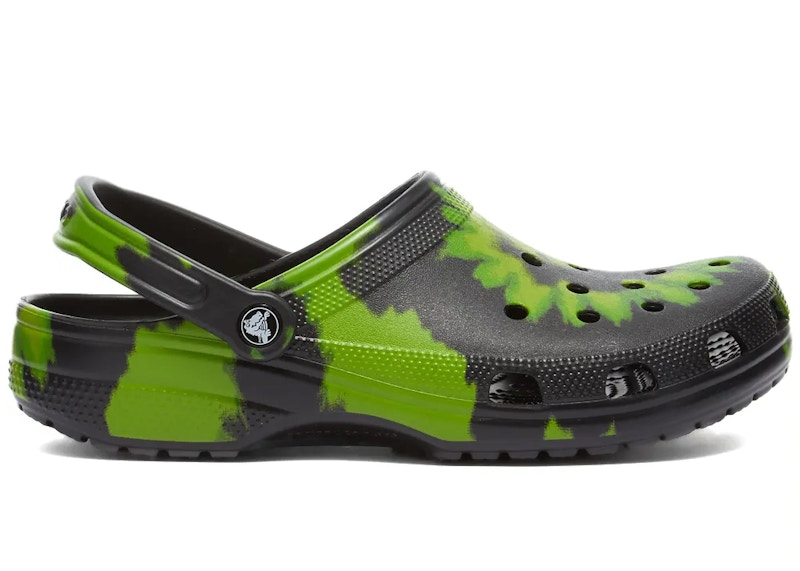 crocs classic clog tie dye black lime punch – Crocs Sandals Collection for Comfort and Style