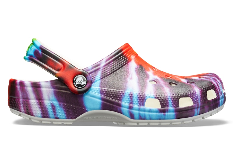 crocs classic clog tie dye multi-color – Crocs Sandals Collection for Comfort and Style