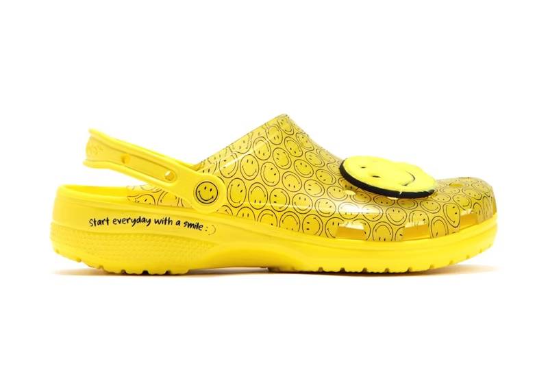 crocs classic clog translucent smiley – Crocs Sandals Collection for Comfort and Style