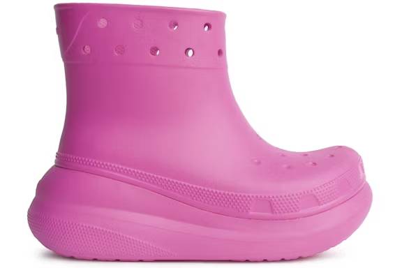 crocs classic crush rain boot juice pink – Crocs Sandals Collection for Comfort and Style