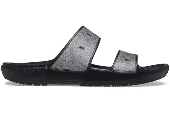 crocs classic glitter ii sandal black – Crocs Sandals Collection for Comfort and Style