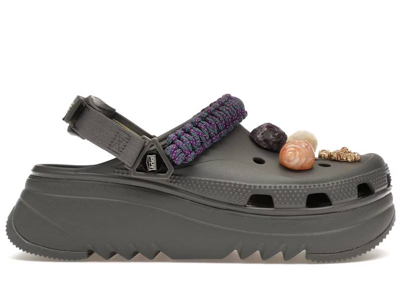 crocs classic hiker xscape clog aries slate grey – Crocs Sandals Collection for Comfort and Style