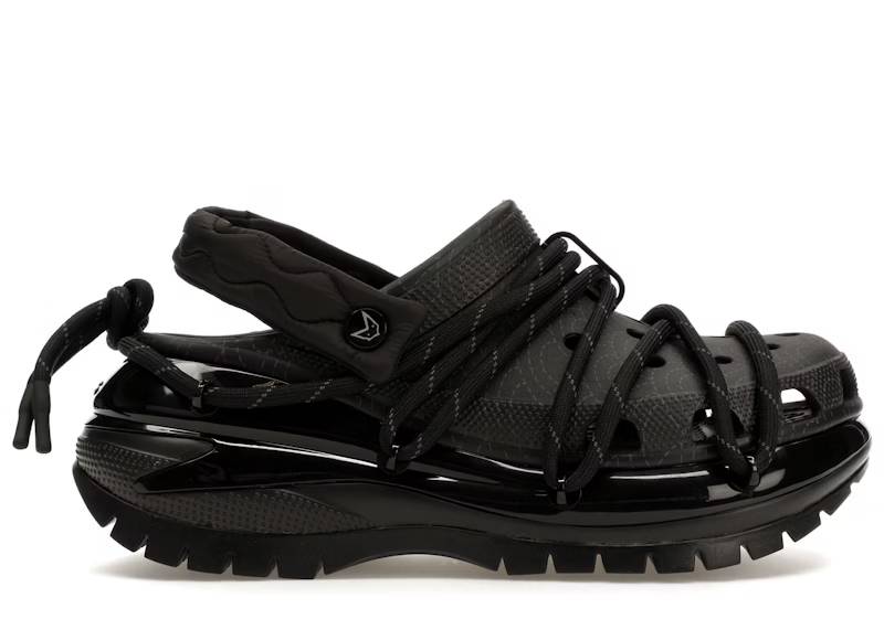 crocs classic mega crush clog rauw alejandro black – Crocs Sandals Collection for Comfort and Style