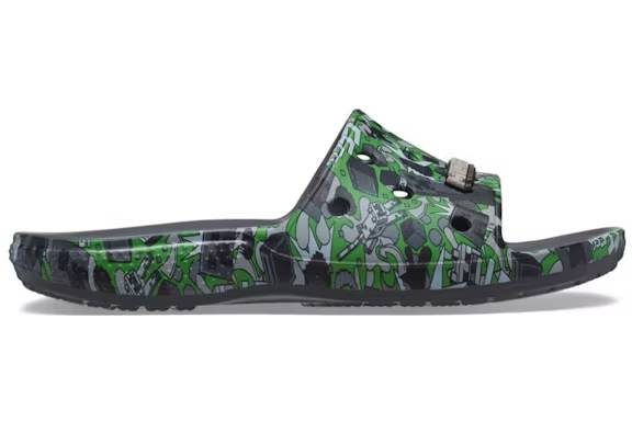 crocs classic slide minecraft grey – Crocs Sandals Collection for Comfort and Style