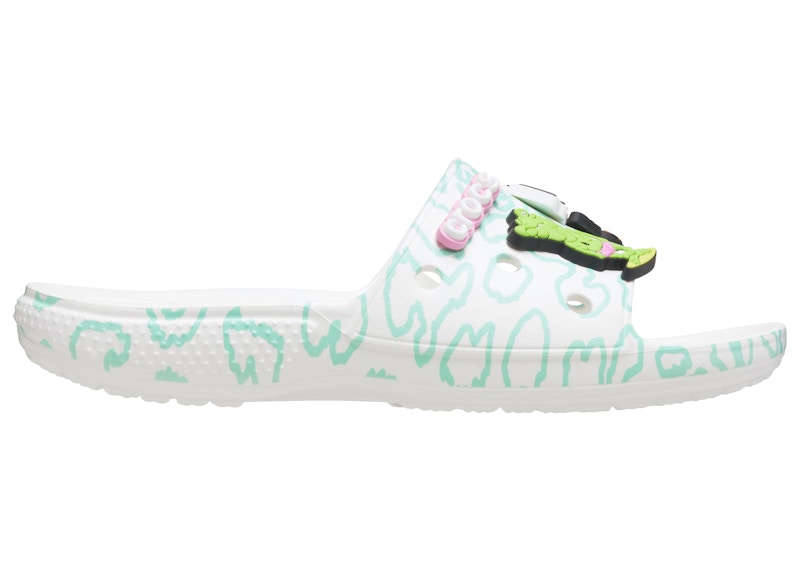 crocs classic slide ron english party animals cheetah white womenx27s – Crocs Sandals Collection for Comfort and Style