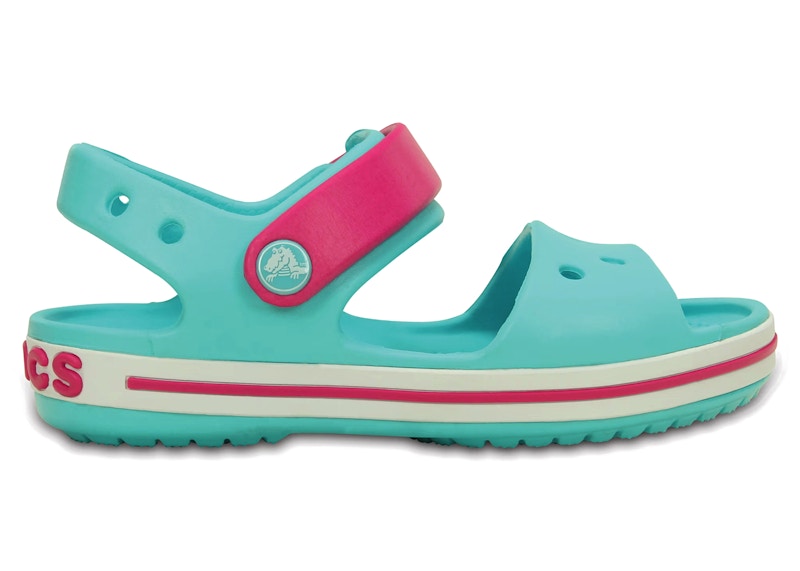 crocs crocband sandal pool candy pink kids – Crocs Sandals Collection for Comfort and Style