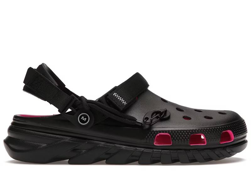 crocs duet max 2 clog post malone black – Crocs Sandals Collection for Comfort and Style
