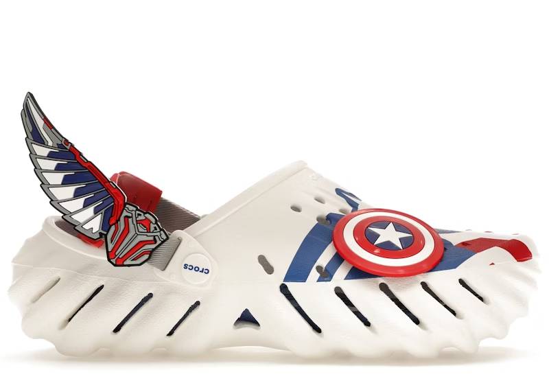 crocs echo clog marvel captain america sam wilson – Crocs Sandals Collection for Comfort and Style