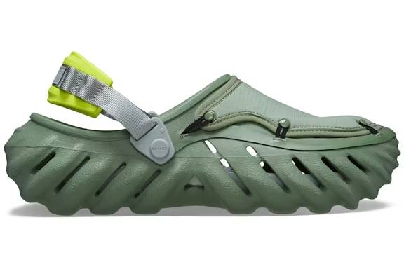 crocs echo hooded clog moss – Crocs Sandals Collection for Comfort and Style