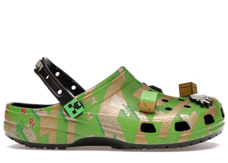 crocs elevated clog minecraft grass block – Crocs Sandals Collection for Comfort and Style