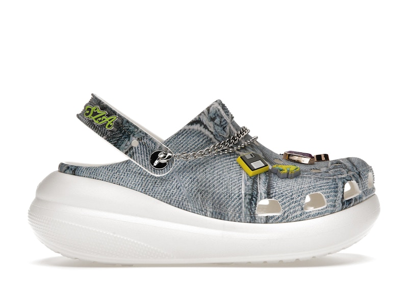 crocs mega crush clog sza denim – Crocs Sandals Collection for Comfort and Style