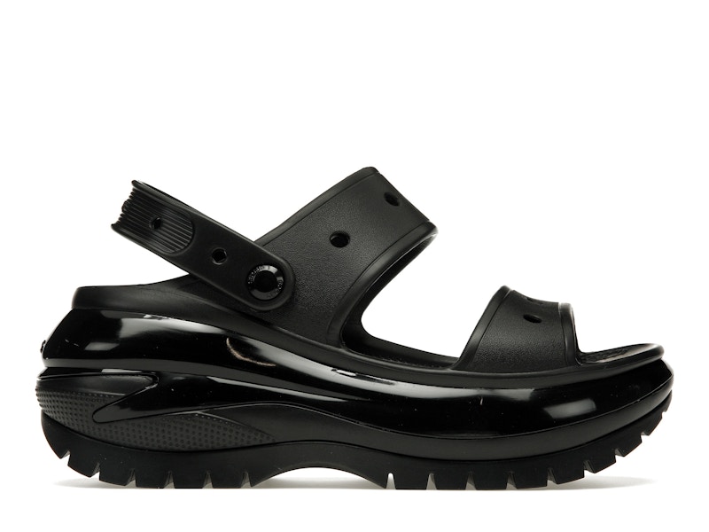 crocs mega crush sandal black – Crocs Sandals Collection for Comfort and Style