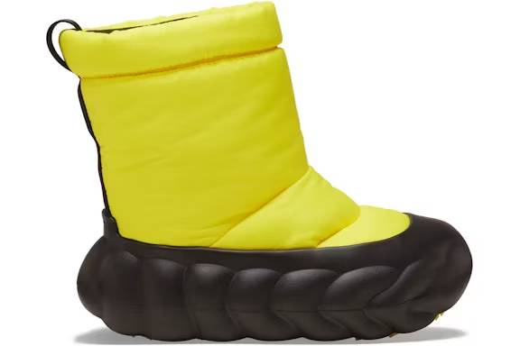 crocs overpuff boot cyber yellow – Crocs Sandals Collection for Comfort and Style