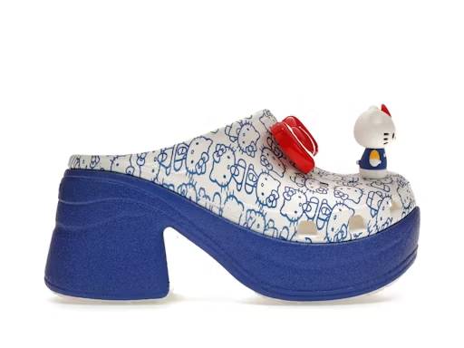 crocs siren clog hello kitty 50th anniversary blue glitter – Crocs Sandals Collection for Comfort and Style