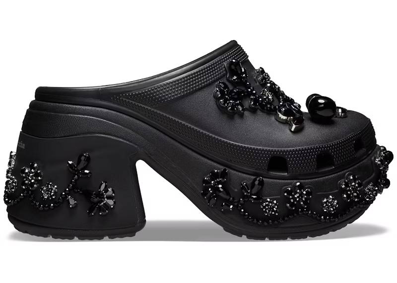 crocs siren clog simone rocha black – Crocs Sandals Collection for Comfort and Style