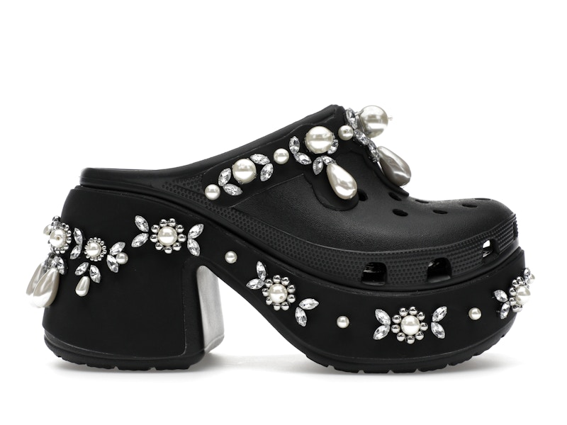 crocs siren clog simone rocha spiked black – Crocs Sandals Collection for Comfort and Style