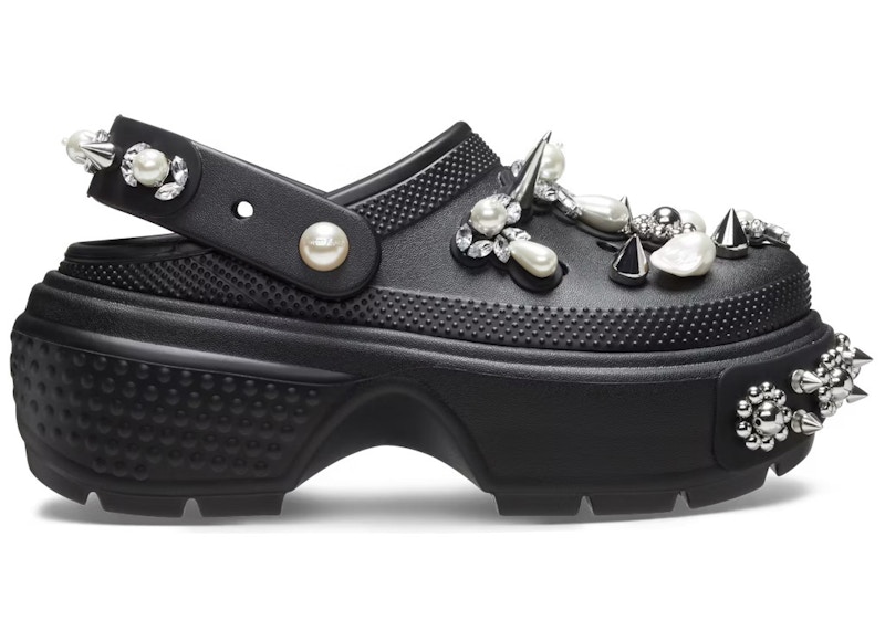 crocs stomp clog simone rocha black – Crocs Sandals Collection for Comfort and Style